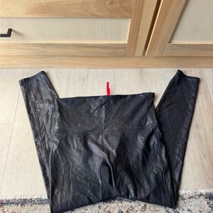 SPANX Shimmering Black Leggings